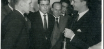Carlos Hugo de Borbón-Parma en su despedida, 1962